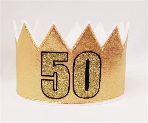 50th birthday crown for her|50th birthday crown for men.